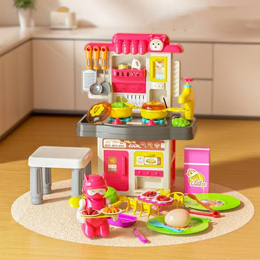 REALISTIC PRETEND KITCHEN PLAY SET